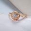 Real Gold Diamond for Women To Join Party Peridot Gemstone Anillos De Wedding... Carousel 4