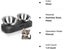 Stainless Steel Cat Food Bowl, 15-Angle, Ergonomic Design Reduces Vomiting Carousel 10