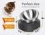 Stainless Steel Cat Food Bowl, 15-Angle, Ergonomic Design Reduces Vomiting Carousel 15