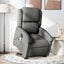 Electric Stand Up Massage Recliner Chair Dark Grey Fabric Txbpaao Carousel 1