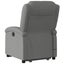 Electric Stand Up Massage Recliner Chair Dark Grey Fabric Txbpaao Carousel 4