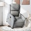 Electric Stand Up Massage Recliner Chair Light Grey Fabric Txbpaab Carousel 1