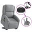 Electric Stand Up Massage Recliner Chair Light Grey Fabric Txbpaab Carousel 5