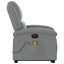 Electric Stand Up Massage Recliner Chair Light Grey Fabric Txbpaab Carousel 9