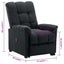 Stand Up Massage Recliner Chair Dark Grey Fabric Topxxla Carousel 2