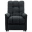 Stand Up Massage Recliner Chair Dark Grey Fabric Topxxla Carousel 3