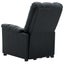 Stand Up Massage Recliner Chair Dark Grey Fabric Topxxla Carousel 5