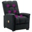 Stand Up Massage Recliner Chair Dark Grey Fabric Topxxla Carousel 6