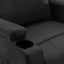 Stand Up Massage Reclining Chair Black Faux Leather Topxxaa Carousel 7