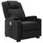 Stand Up Massage Reclining Chair Black Faux Leather Topxxaa Carousel 11