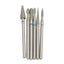 nail polishing bit polish removal drill bit nail grinding bit 12pcs Nail Drill Carousel 2