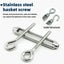 Railing Fence Wire Rope Cable Clothesline Kit Stainless Steel Cable Hanging Set Carousel 3