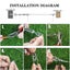 Railing Fence Wire Rope Cable Clothesline Kit Stainless Steel Cable Hanging Set Carousel 5