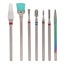 ceramic nail drill bit cuticle remover bits nail grinding head 7pcs Ceramic Nail Carousel 5