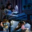 Touch LED Desk Lamp Bedside Study Reading Table Light Dimmable USB Rechargeable Carousel 9