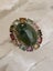 Ocean Jasper & Tourmaline Ring in solid 925 Silver Carousel 3