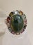 Ocean Jasper & Tourmaline Ring in solid 925 Silver Carousel 4