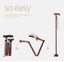 Walking Cane with LED Light Lightweight Portable Walking Sticks for Seniors Carousel 2