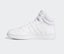 Adidas Hoop 3.0 Mid High Triple White Sneakers Women's US 11 Display New No Box Carousel 6