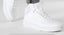 Adidas Hoop 3.0 Mid High Triple White Sneakers Women's US 11 Display New No Box Carousel 16