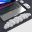 Memory Foam Keyboard Wrist Rest & Silicone Mouse Pad Support - Orange Carousel 8