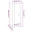 2 Piece Tv Cabinet Set Glossy Look White Engineered Wood Tonnixn Carousel 5