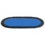 10-player Folding Poker Tabletop Blue 208x106x3 Cm Nbabo Carousel 3
