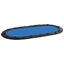 10-player Folding Poker Tabletop Blue 208x106x3 Cm Nbabo Carousel 6