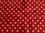 Cotton fabric - 120cm length, 85cm width - red with white dots Carousel 2