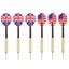Professional Sisal Dartboard With Cabinet And 6 Darts Koalx Carousel 4
