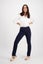 Vassalli Slim Leg Full Length Lightweight Pull On Pants Navy Carousel 3