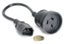 IEC Plug to NZ/AUST Socket Cable-assembly - 300mm 3 Core 10 Amp 250Vac Black Carousel 2