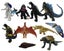 kids toys dinosaur mini Godzilla and kingkong figures cake decoration Carousel 6