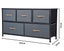 New 5 Drawer Storage Chest Afterpay Carousel 6
