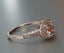BEAUTIFUL 100% NATURAL MORGANITE & DIAMOND 14K SOLID ROSE GOLD RING Carousel 7