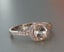 BEAUTIFUL 100% NATURAL MORGANITE & DIAMOND 14K SOLID ROSE GOLD RING Carousel 2