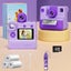 1080P Instant Print Camera for Kids,HD Digital Video Cameras with 3 Rolls Print Carousel 12