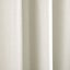 Sherwood Home 100% Blockout Eyelet Curtain Pair Oatmeal 90x223cm Carousel 3