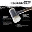 Halder SUPERCRAFT soft-face mallet non-rebound hickory handle Ø40 Nylon 715g Carousel 6