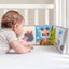 Benbat Double Sided First Baby Book Infant 0m+ Early Educational Development Toy Carousel 7