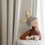 150 Centimetre Beige Modern Waffle Plaid Curtain For Living Room Bedroom Balcony Carousel 4