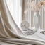 150 Centimetre Beige Modern Waffle Plaid Curtain For Living Room Bedroom Balcony Carousel 5