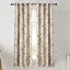 500Cm Beige Flower Design Modern Luxury Retro Style Curtain For Home Decor Curta Carousel 3