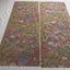 Vintage Japanese Silk Floral Kimono Panels Fabric X2 Pieces Carousel 3