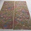 Vintage Japanese Silk Floral Kimono Panels Fabric X2 Pieces Carousel 4