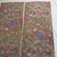 Vintage Japanese Silk Floral Kimono Panels Fabric X2 Pieces Carousel 7