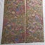 Vintage Japanese Silk Floral Kimono Panels Fabric X2 Pieces Carousel 10
