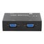 VGA Splitter Computer Accessory 2-In-1-Out 2 Port Switcher HD Display Carousel 1