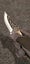 19cm Mongolian BBQ Knife Meat Cleaver Copper Handle Hunting Camping BBQ Knife Carousel 4