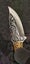 19cm Mongolian BBQ Knife Meat Cleaver Copper Handle Hunting Camping BBQ Knife Carousel 8